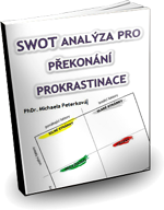 E-book SWOT analýza, prokrastinace, obálka